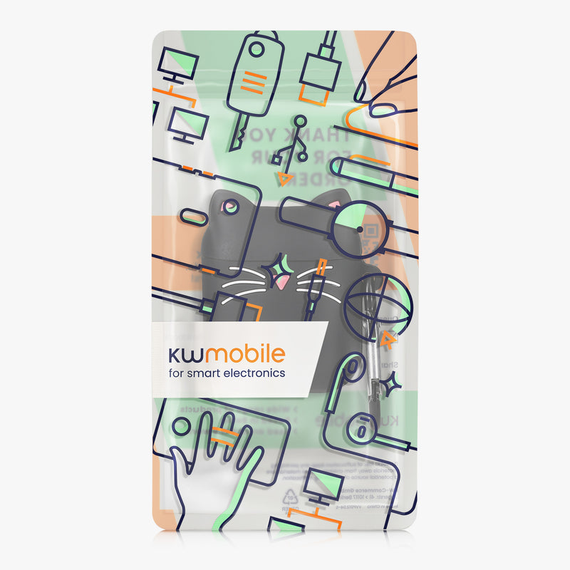 Silikon Hülle für Apple Airpods 1 & 2 Katze
