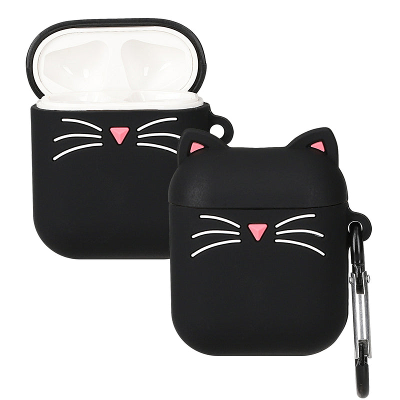 Silikon Hülle für Apple Airpods 1 & 2 Katze
