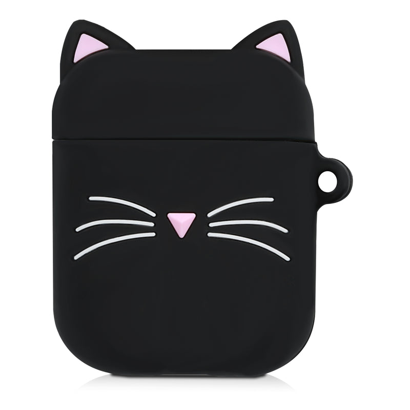 Silikon Hülle für Apple Airpods 1 & 2 Katze