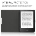 kwmobile Schutzhülle für Tolino Vision 1 / 2 / 3 / 4 HD Hülle - eReader Case aus Kunstleder mit Auto Sleep Funktion - Kompass Vintage