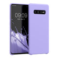 kwmobile Handyhülle für Samsung Galaxy S10 Plus / S10+ Hülle - Case Silikon - Kabelloses Laden - Schutzhülle Cover