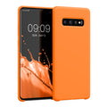 kwmobile Handyhülle für Samsung Galaxy S10 Plus / S10+ Hülle - Case Silikon - Kabelloses Laden - Schutzhülle Cover