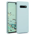 kwmobile Handyhülle für Samsung Galaxy S10 Plus / S10+ Hülle - Case Silikon - Kabelloses Laden - Schutzhülle Cover