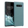 kwmobile Handyhülle für Samsung Galaxy S10 Plus / S10+ Hülle - Case Silikon - Kabelloses Laden - Schutzhülle Cover