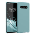 kwmobile Handyhülle für Samsung Galaxy S10 Plus / S10+ Hülle - Case Silikon - Kabelloses Laden - Schutzhülle Cover