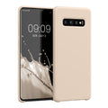 kwmobile Handyhülle für Samsung Galaxy S10 Plus / S10+ Hülle - Case Silikon - Kabelloses Laden - Schutzhülle Cover