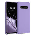 kwmobile Handyhülle für Samsung Galaxy S10 Plus / S10+ Hülle - Case Silikon - Kabelloses Laden - Schutzhülle Cover
