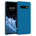 kwmobile Handyhülle für Samsung Galaxy S10 Plus / S10+ Hülle - Case Silikon - Kabelloses Laden - Schutzhülle Cover