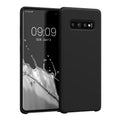 kwmobile Handyhülle für Samsung Galaxy S10 Plus / S10+ Hülle - Case Silikon - Kabelloses Laden - Schutzhülle Cover
