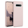 kwmobile Handyhülle für Samsung Galaxy S10 Plus / S10+ Hülle - Case Silikon - Kabelloses Laden - Schutzhülle Cover