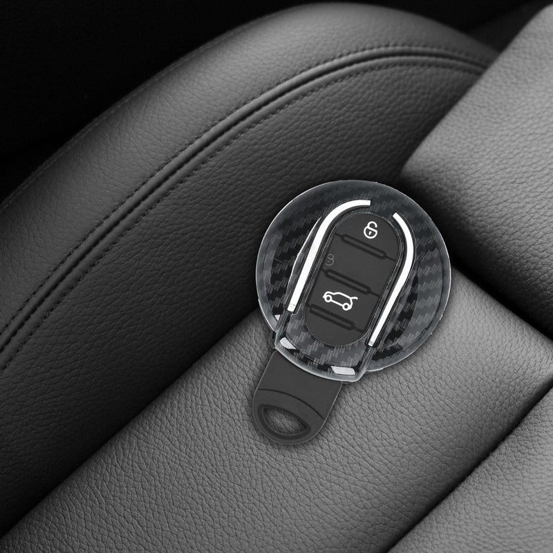 kwmobile Autoschlüssel Hülle kompatibel mit Mini 3-Tasten Smart Key Autoschlüssel Hardcover Schutzhülle Schlüsselhülle Cover