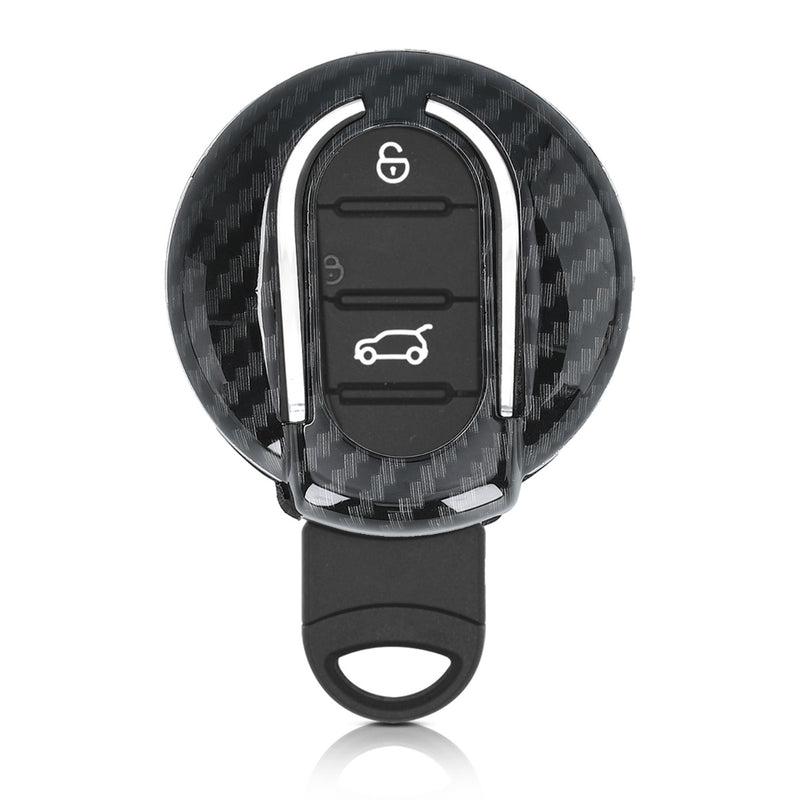 kwmobile Autoschlüssel Hülle kompatibel mit Mini 3-Tasten Smart Key Autoschlüssel Hardcover Schutzhülle Schlüsselhülle Cover