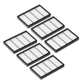 kwmobile Filter Set kompatibel mit iRobot Roomba e/i Serie - 3x Ersatzfilter Hochleistungsfilter - Staubsauger Zubehör für Modelle e5 i7 i7+ Schwarz  [dsg01]