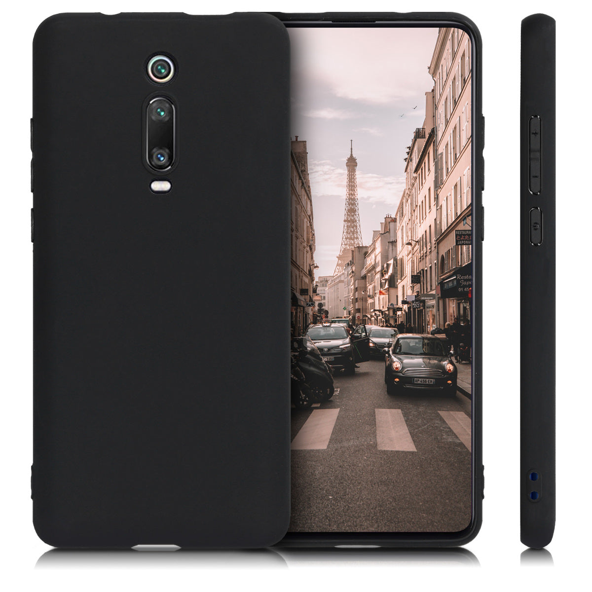 kwmobile Handyhülle für Xiaomi Mi 9T (Pro) / Redmi K20 (Pro) Hülle - weiches Handy Silikon Case - Schutzhülle Cover