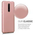 kwmobile Handyhülle für Xiaomi Mi 9T (Pro) / Redmi K20 (Pro) Hülle - Silikon Case metallisch schimmernd - Schutzhülle Cover