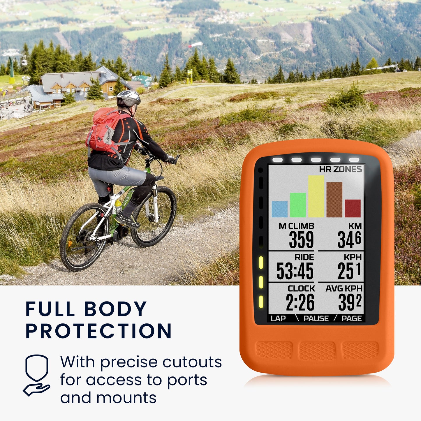 Hülle für Wahoo Elemnt Roam