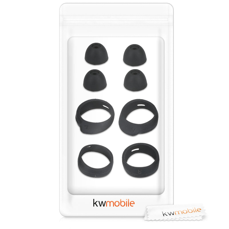 kwmobile Ersatzpolster kompatibel mit Samsung Galaxy Buds / Buds Plus In-Ear Kopfhörer Headphones Polster