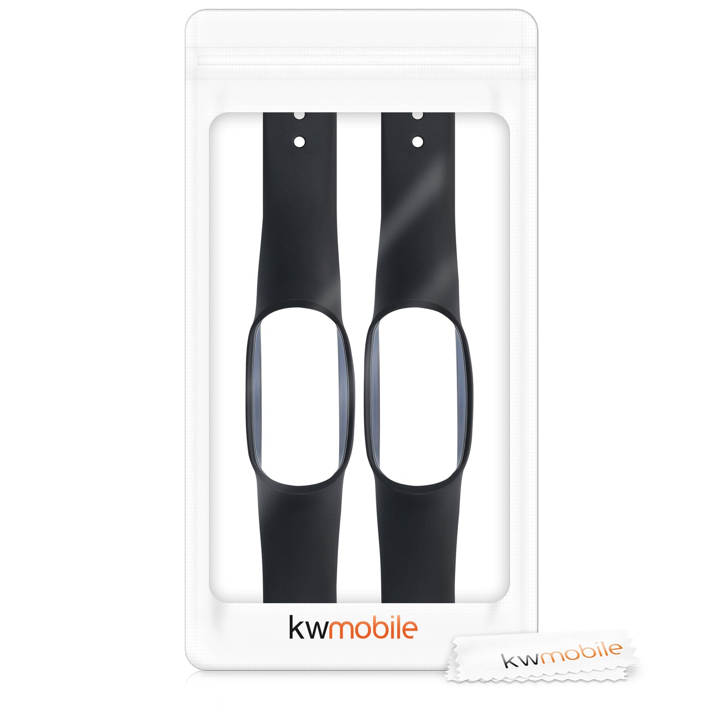 kwmobile Uhrenarmband für Xiaomi Mi Band 4 / Mi Band 3 Armband Fitnesstracker Band Set Ersatzarmband Smartwatch