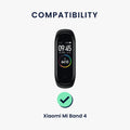 kwmobile Uhrenarmband für Xiaomi Mi Band 4 / Mi Band 3 Armband Fitnesstracker Band Set Ersatzarmband Smartwatch