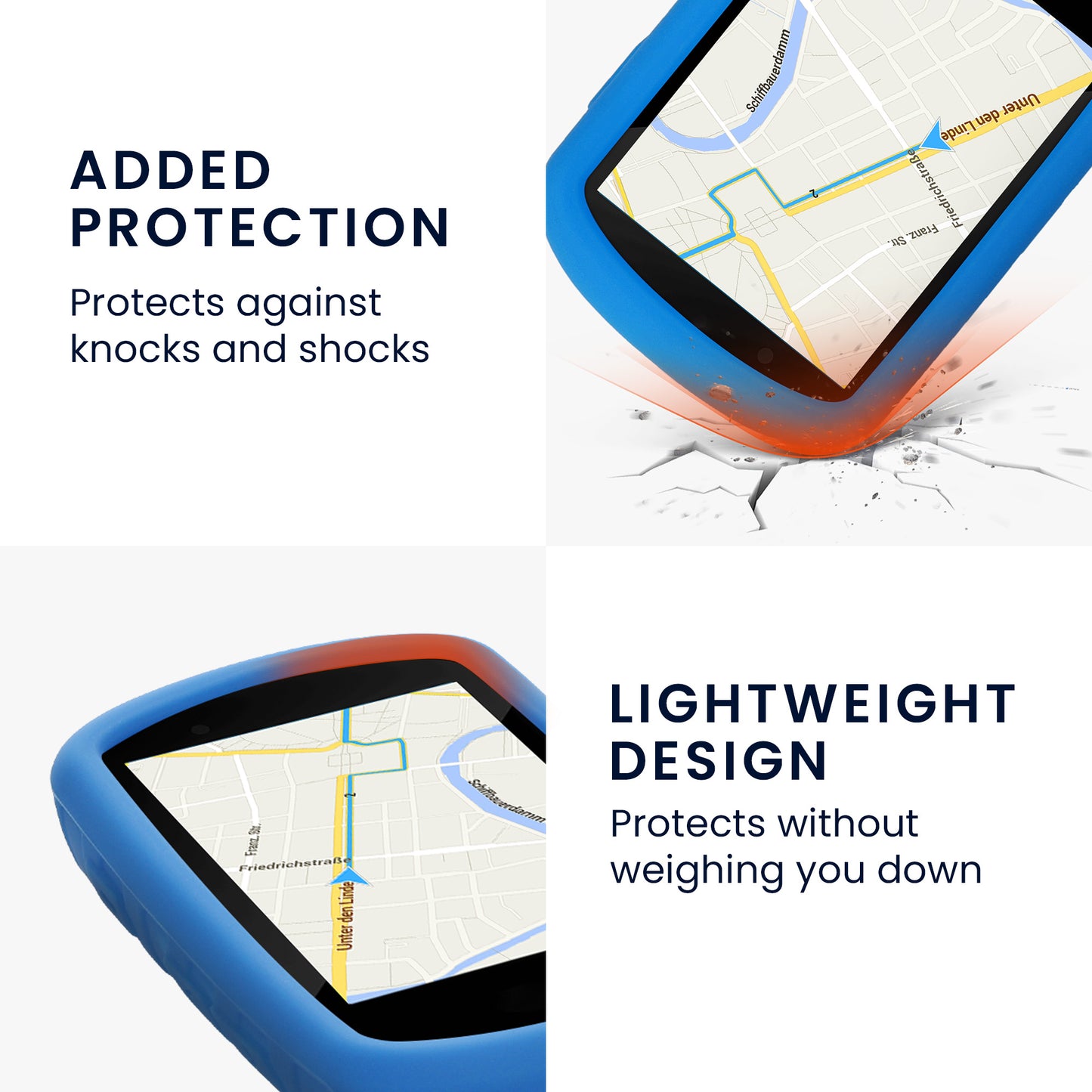 kwmobile Hülle kompatibel mit Garmin Edge 530 Case Schutzhülle