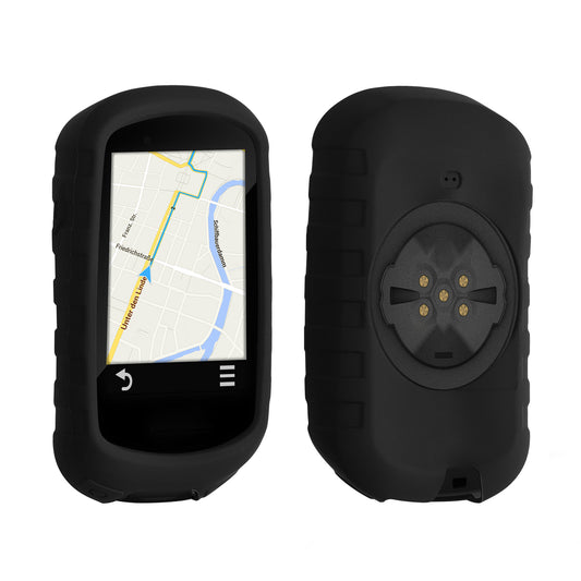 kwmobile Hülle kompatibel mit Garmin Edge 830 - Silikon GPS Fahrrad Case Schutzhülle Grün  