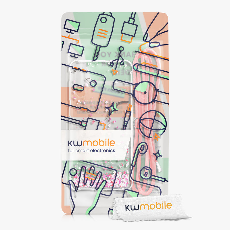 kwmobile Necklace Case kompatibel mit Samsung Galaxy A50 Hülle