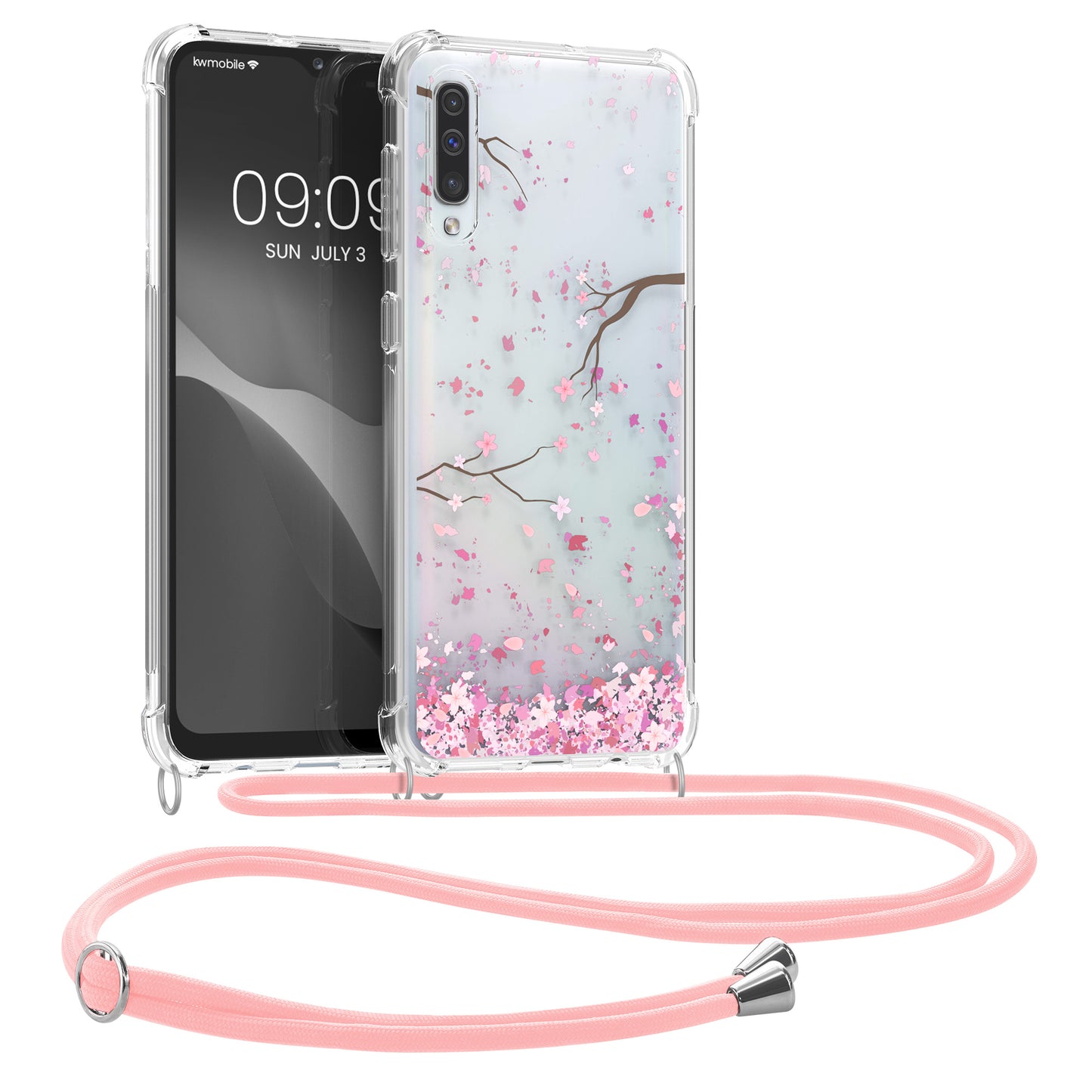 kwmobile Necklace Case kompatibel mit Samsung Galaxy A50 Hülle