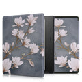 kwmobile Schutzhülle für Amazon Kindle Oasis 10. Generation Hülle - eReader Flip Case mit Auto Sleep Funktion - Galaxie Baum Wiese