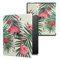 kwmobile Schutzhülle für Amazon Kindle Oasis 10. Generation Hülle - eReader Flip Case mit Auto Sleep Funktion - Galaxie Baum Wiese