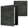 kwmobile Schutzhülle für Amazon Kindle Oasis 10. Generation Hülle - eReader Flip Case mit Auto Sleep Funktion - Galaxie Baum Wiese