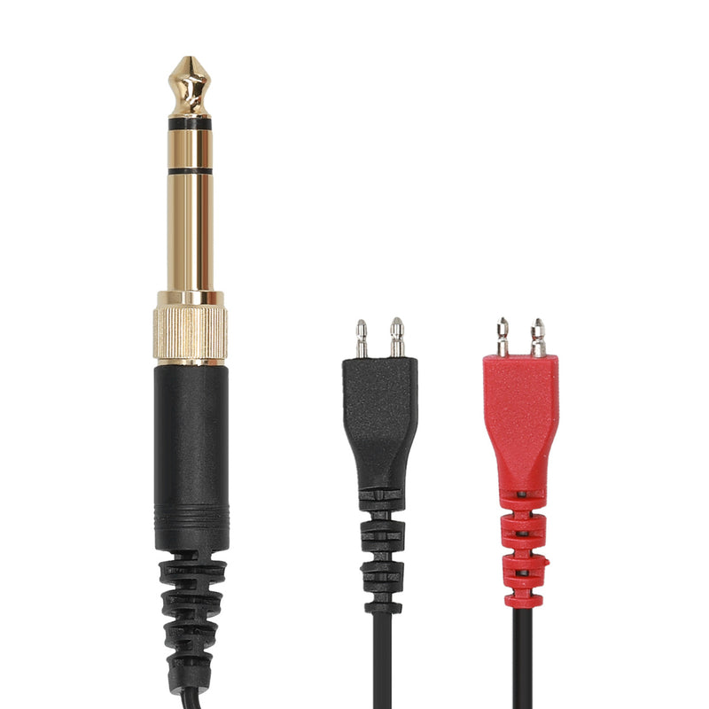 kwmobile Kopfhörerkabel kompatibel mit Sennheiser HD25 / HD560 / HD540 / HD480 / HD430 / HD414 / HD250 ohne Mikrofon und Tasten 3.5mm Klinke Kabel für Headphones 255 cm