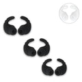 kwmobile Universal Kopfhörer Haken für In-Ear Headphones Set Ohrstöpsel Silikonhülle mit Haken