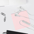 kwmobile Universal Kopfhörer Haken für In-Ear Headphones Set Ohrstöpsel Silikonhülle mit Haken