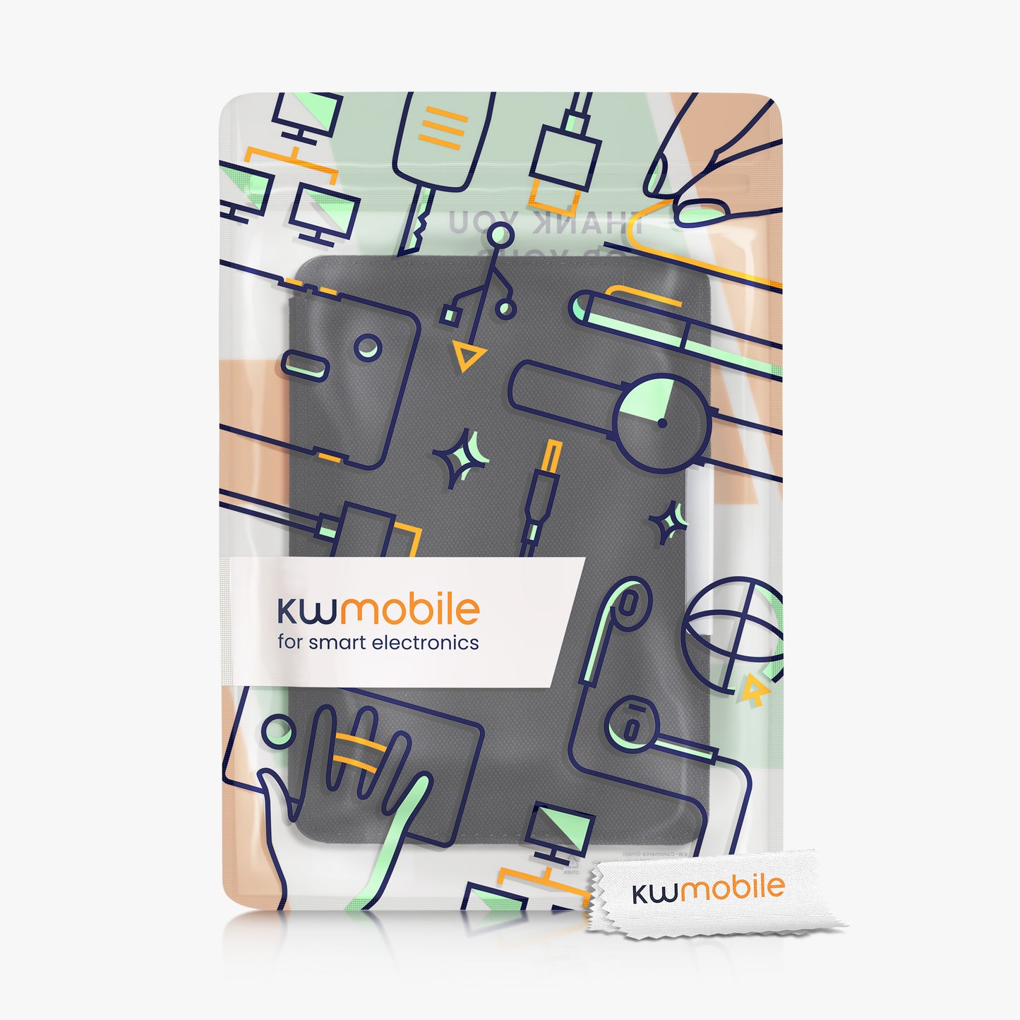 kwmobile Hülle kompatibel mit Amazon Kindle Paperwhite Schutzhülle Cover (für Modelle bis 2017)
