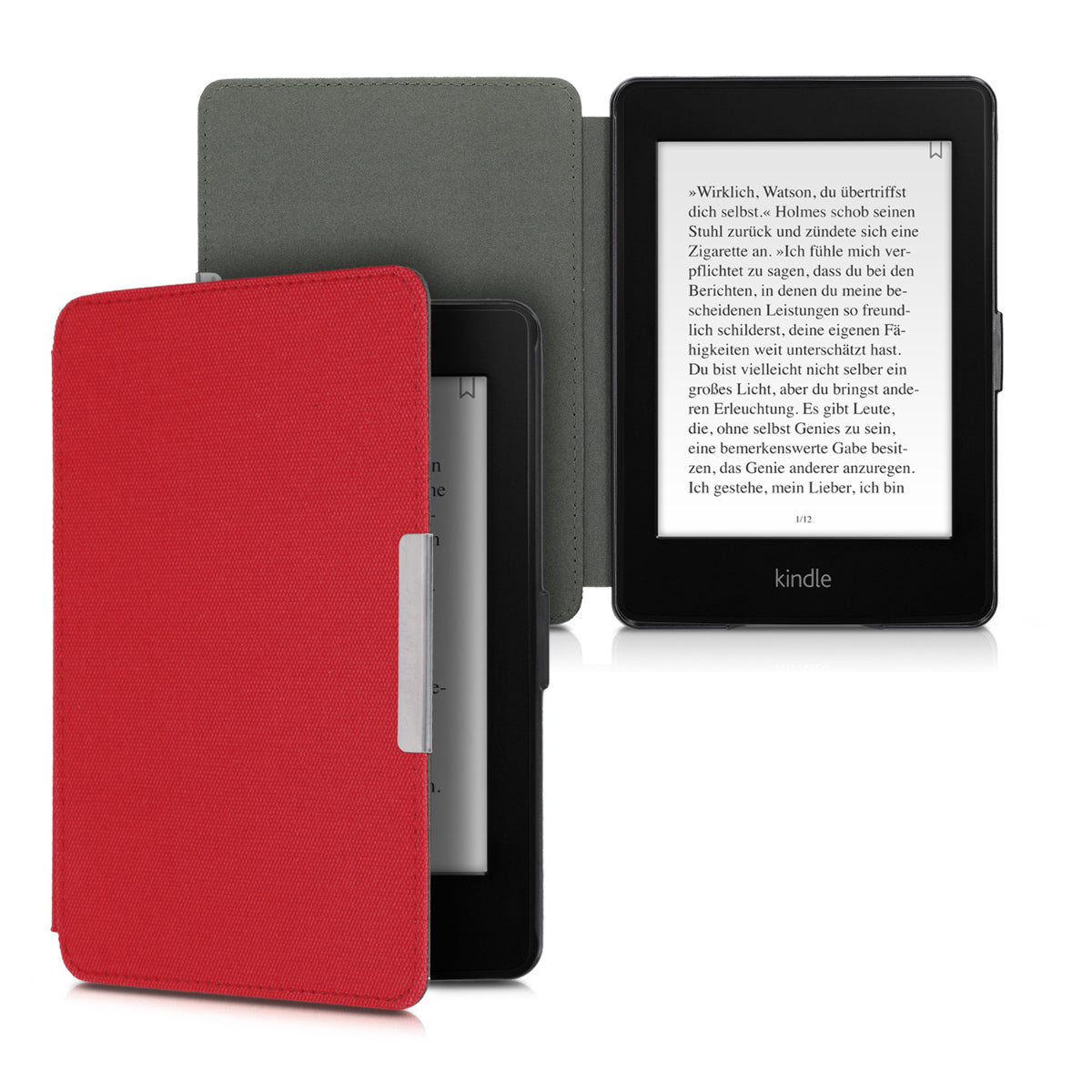kwmobile Hülle kompatibel mit Amazon Kindle Paperwhite Schutzhülle Cover (für Modelle bis 2017)