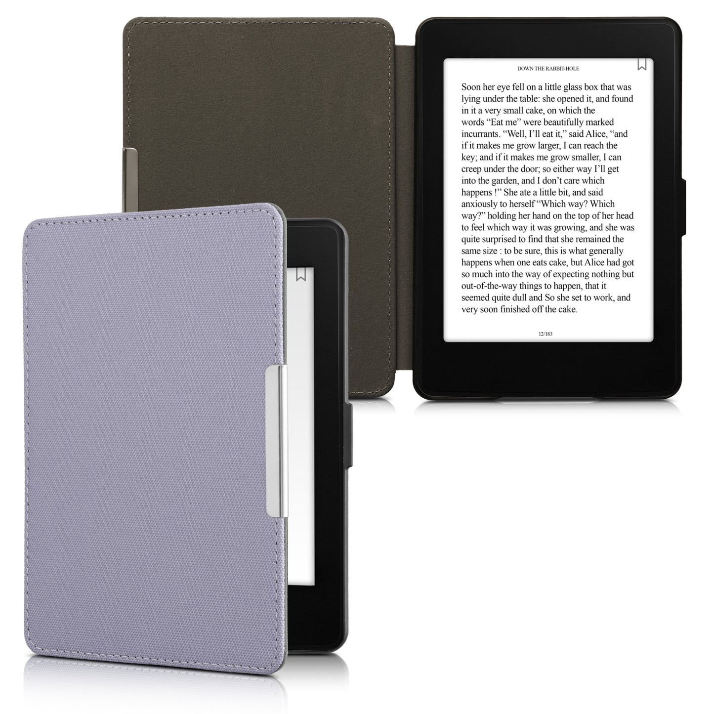 kwmobile Hülle kompatibel mit Amazon Kindle Paperwhite Schutzhülle Cover (für Modelle bis 2017)