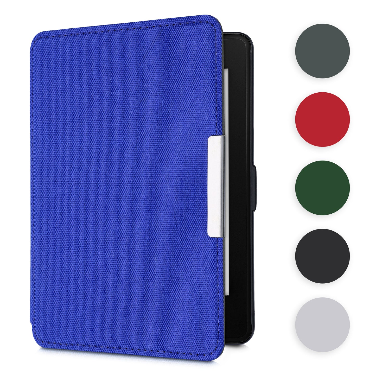 kwmobile Hülle kompatibel mit Amazon Kindle Paperwhite - Nylon eReader Schutzhülle Cover Case (für Modelle bis 2017) - Petrol Petrol  
