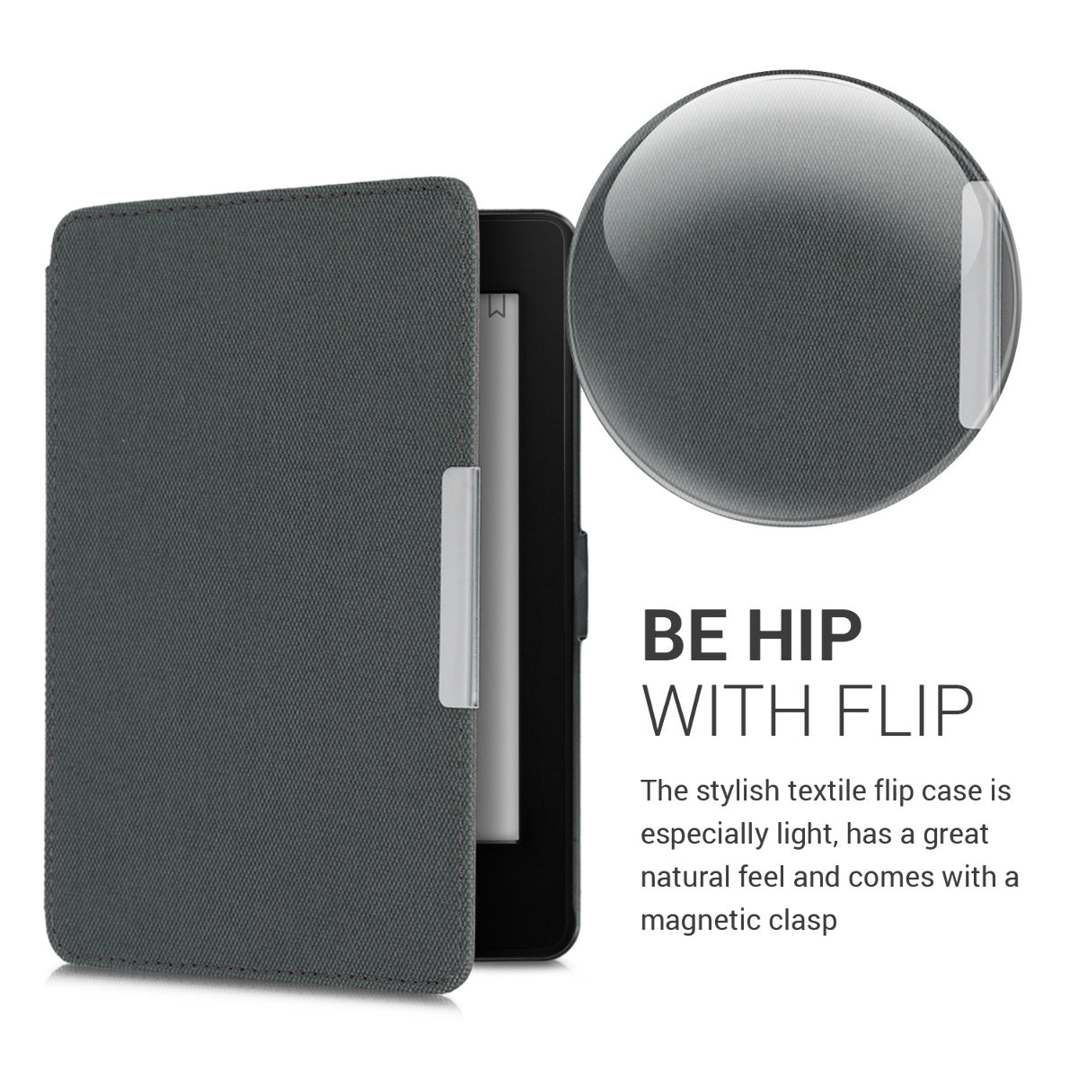 kwmobile Hülle kompatibel mit Amazon Kindle Paperwhite Schutzhülle Cover (für Modelle bis 2017)