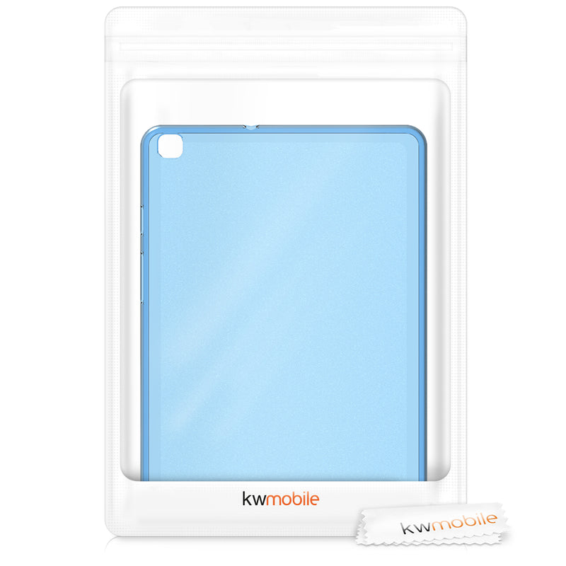 kwmobile Hülle kompatibel mit Samsung Galaxy Tab A 8.0 (2019) Hülle - weiches Silikon Case transparent - Tablet Cover