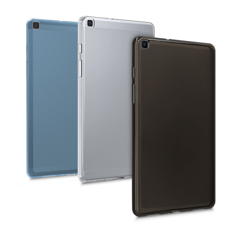 kwmobile Hülle kompatibel mit Samsung Galaxy Tab A 8.0 (2019) Hülle - weiches Silikon Case transparent - Tablet Cover