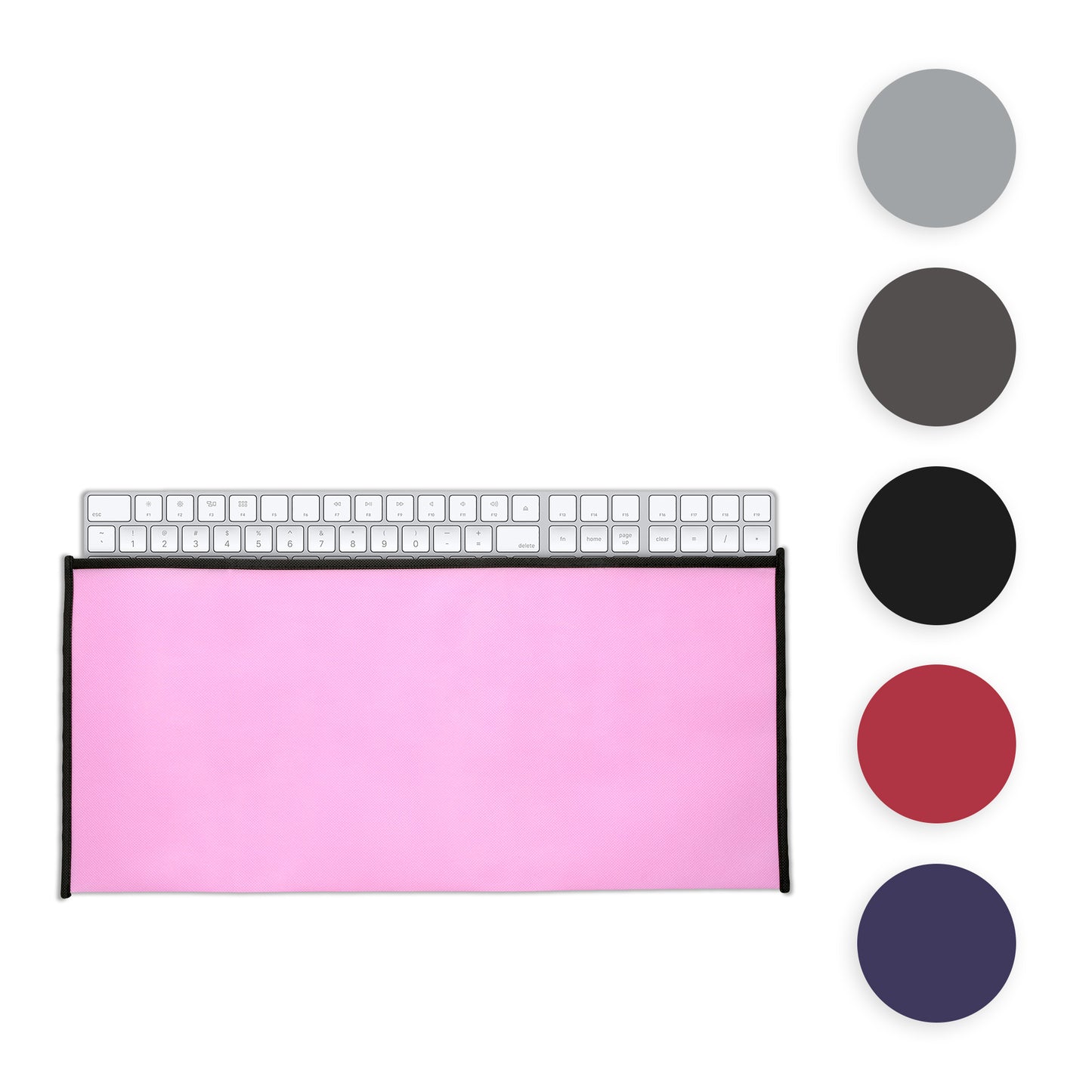 kwmobile Universal Keyboard (L) Hülle - PC Tastatur Schutzhülle für Universal Keyboard (L) - Keyboard Case Dunkelgrün  