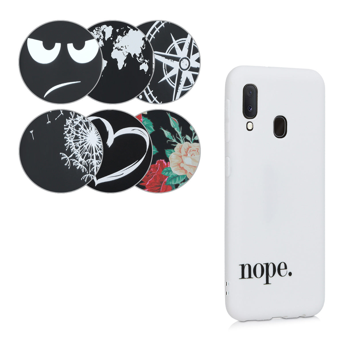 kwmobile Hülle kompatibel mit Samsung Galaxy A20e - Handyhülle Case