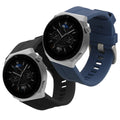 kwmobile Uhrenarmband für Huawei Watch GT (46mm) Armband Fitnesstracker Band Set Ersatzarmband Smartwatch