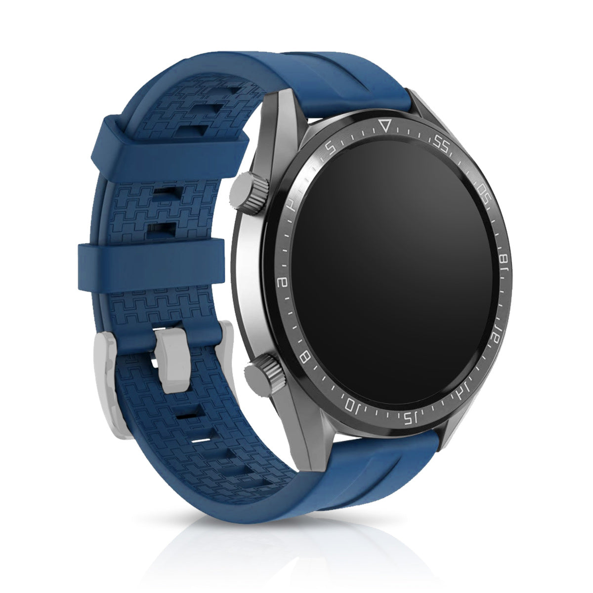 kwmobile Uhrenarmband für Huawei Watch GT (46mm) Armband Fitnesstracker Band Set Ersatzarmband Smartwatch