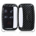 kwmobile Autoschlüssel Hülle kompatibel mit Land Rover Jaguar 5-Tasten Funk Autoschlüssel Hardcover Schutzhülle Schlüsselhülle Cover