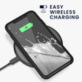 kwmobile Handyhülle für Apple iPhone 11 Hülle - Case Silikon - Kabelloses Laden - Schutzhülle Cover