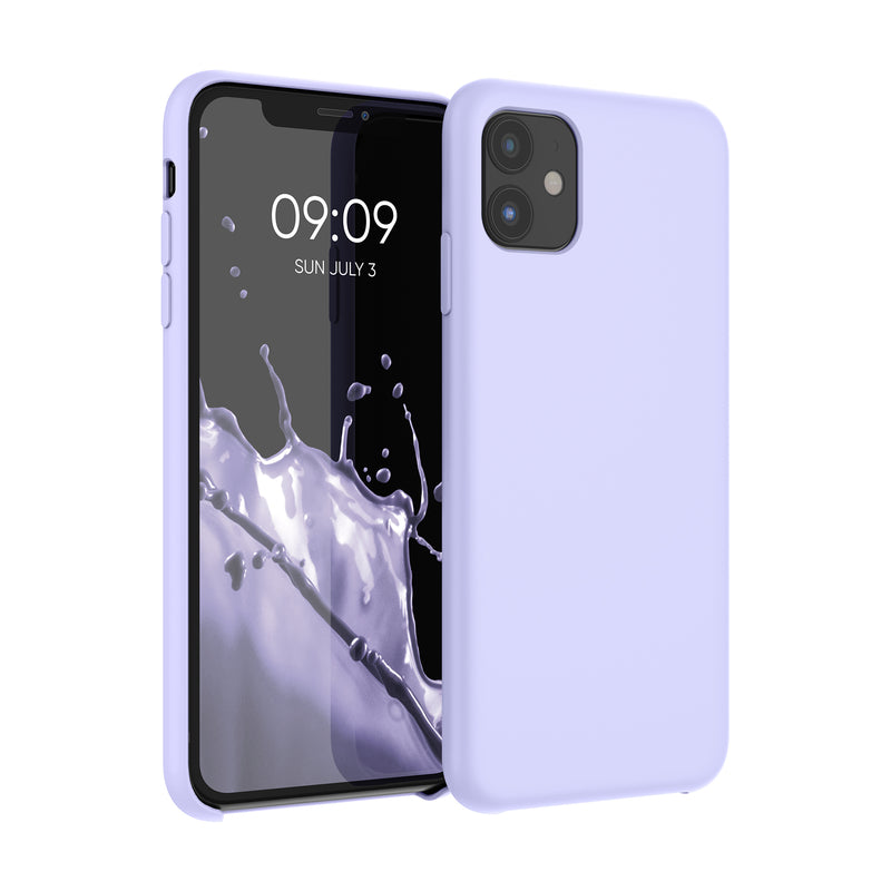 kwmobile Handyhülle für Apple iPhone 11 Hülle - Case Silikon - Kabelloses Laden - Schutzhülle Cover
