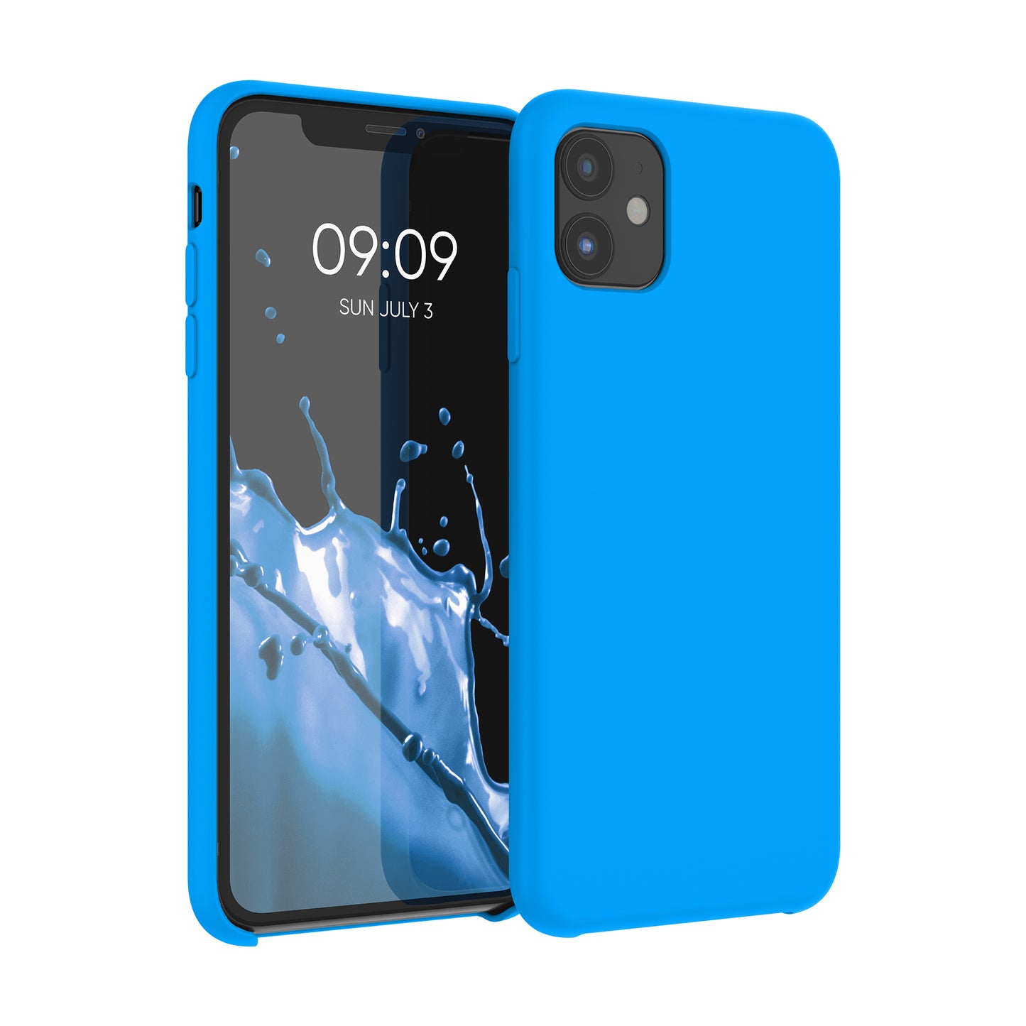 kwmobile Handyhülle für Apple iPhone 11 Hülle - Case Silikon - Kabelloses Laden - Schutzhülle Cover