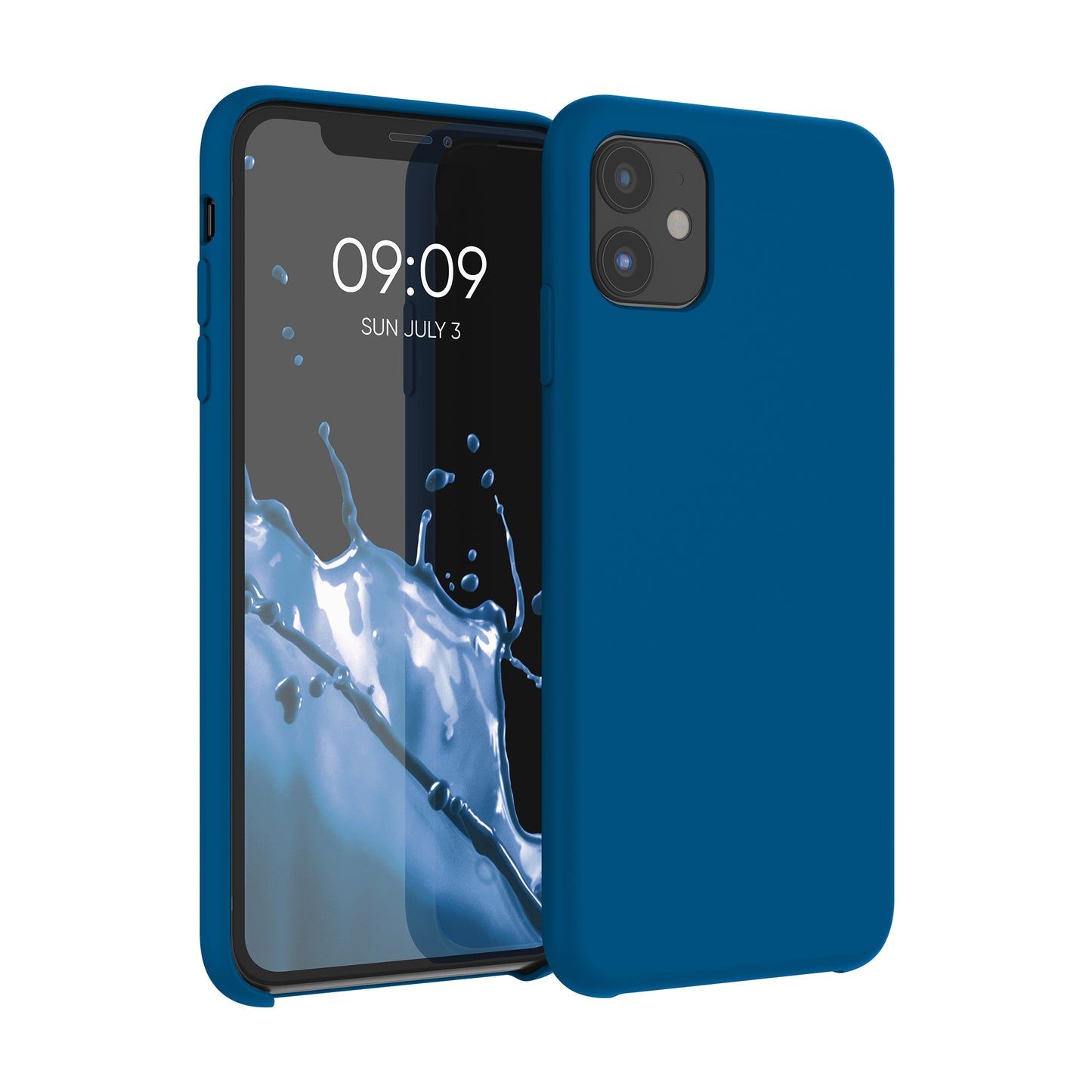 kwmobile Handyhülle für Apple iPhone 11 Hülle - Case Silikon - Kabelloses Laden - Schutzhülle Cover