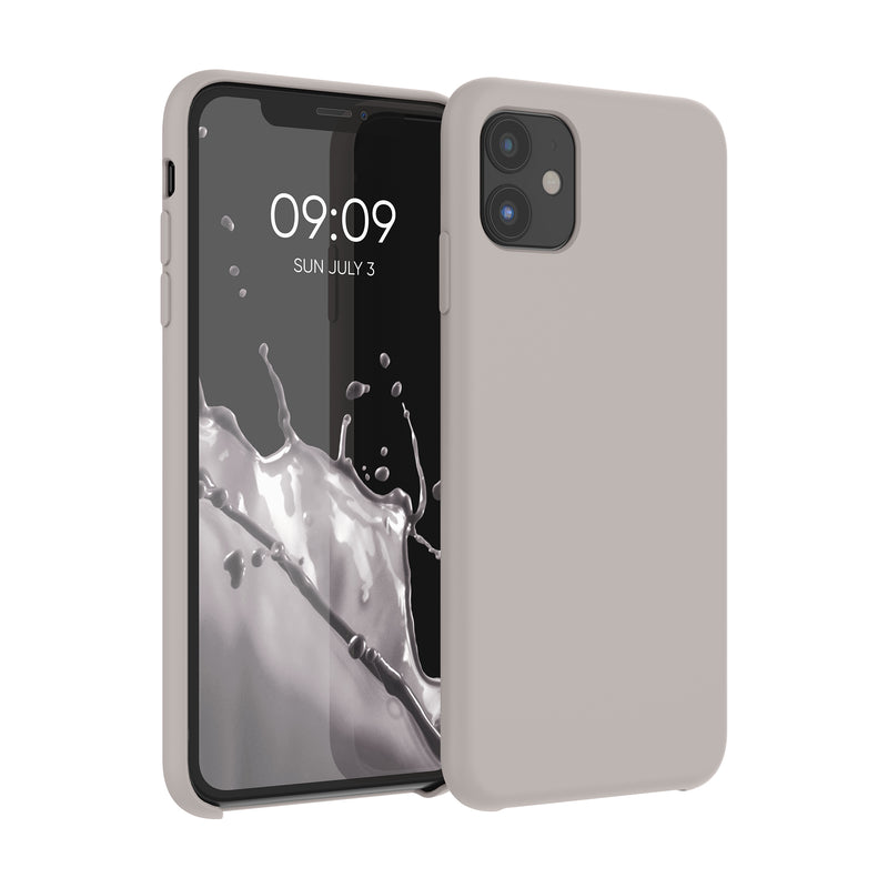 kwmobile Handyhülle für Apple iPhone 11 Hülle - Case Silikon - Kabelloses Laden - Schutzhülle Cover